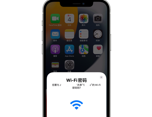 舒城苹果15维修店分享iPhone15如何共享Wi-Fi密码 