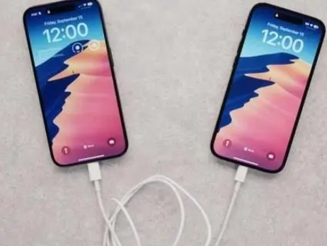 舒城苹果15维修店分享iPhone15可以给安卓充电吗 