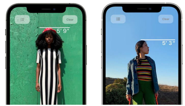 舒城苹果服务网点分享通过iPhone激光雷达测量身高方法教程 